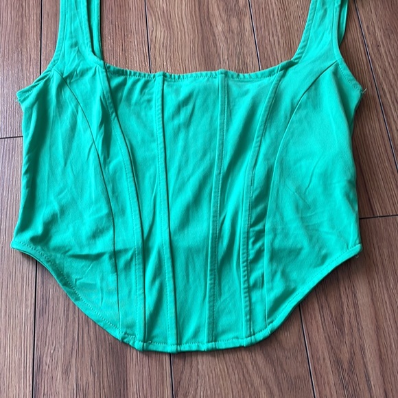 Wet Seal Corset Tank Top - Picture 2 of 6